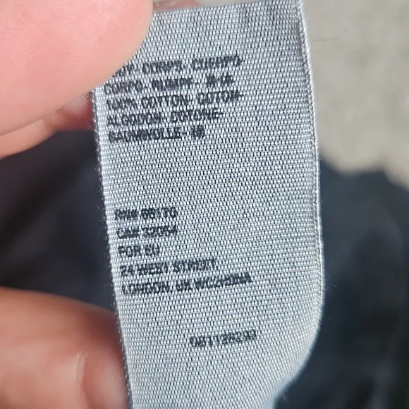 Free People Cotton Blend Pleated Wide-Leg Trousers in Black Size S - Picture 12 of 13